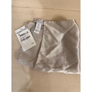 Eton Mens Silk Pocket Square Mid Grey Made in Italy New with Tags NWT 100% Silk